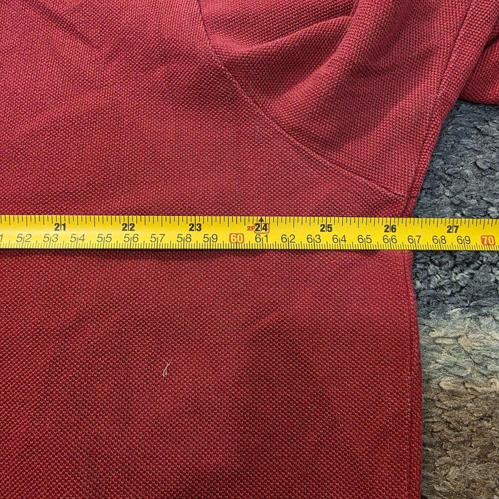 Polo Ralph Lauren Shirt Mens XXL  Red Polo Casual Short Sleeve Pony Logo - Picture 7 of 7